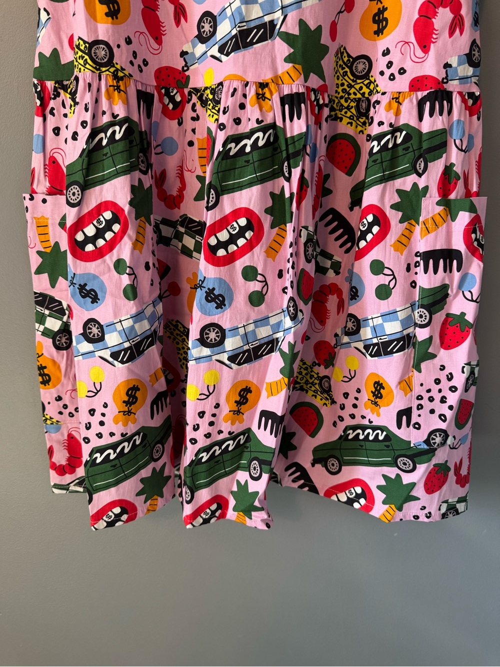 Nooworks X Jackie Brown Big Pocket Dress in Roll out - Picture 3 of 6